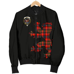 Innes Tartan Bomber Jacket Lion & Thistle