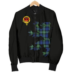 Campbell of Loudon Tartan Bomber Jacket Lion & Thistle