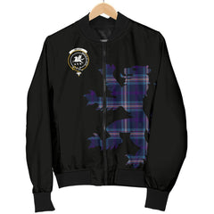 Nevoy Tartan Bomber Jacket Lion & Thistle