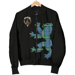 Clelland Tartan Bomber Jacket Lion & Thistle