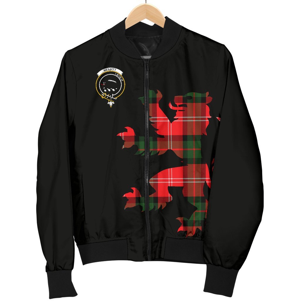 Nesbitt (or Nisbet) Tartan Bomber Jacket Lion & Thistle