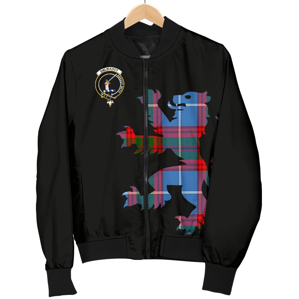 Dalmahoy Tartan Bomber Jacket Lion & Thistle