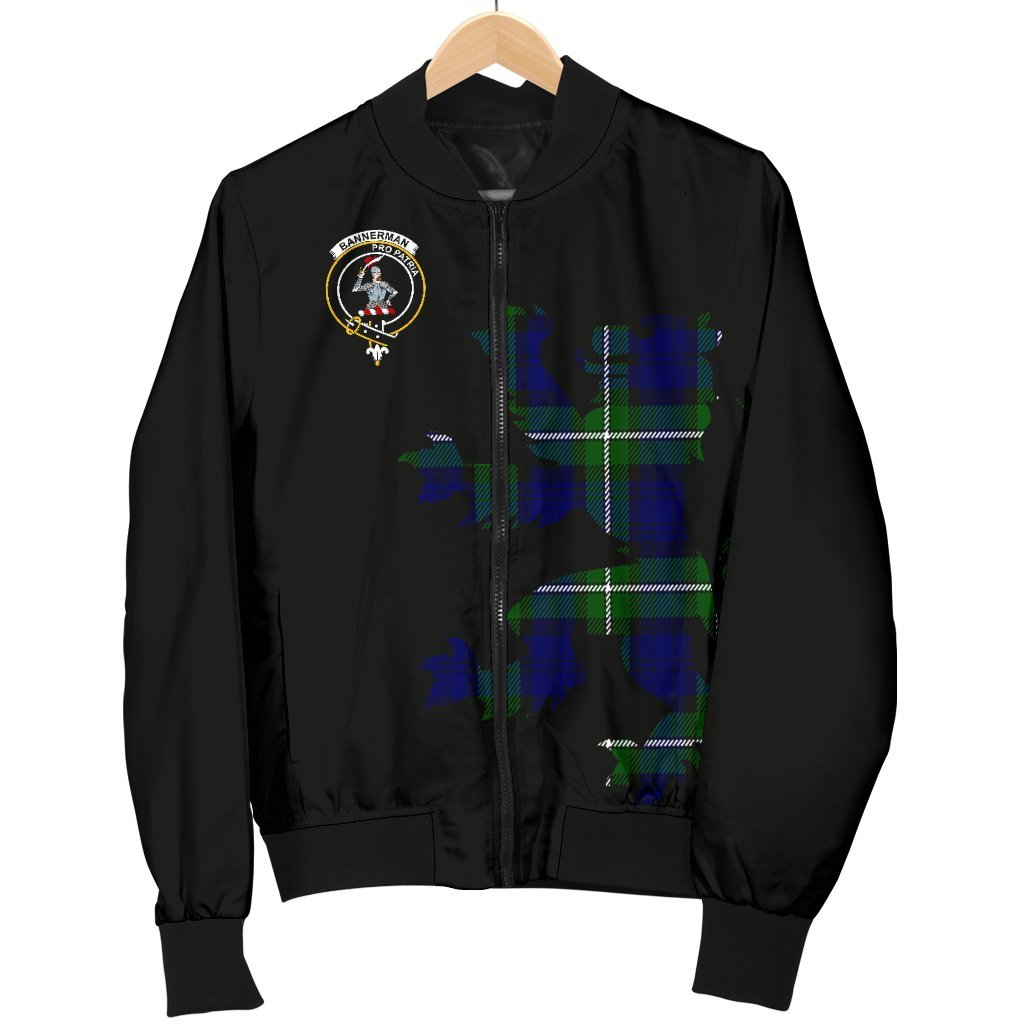 Bannerman Tartan Bomber Jacket Lion & Thistle