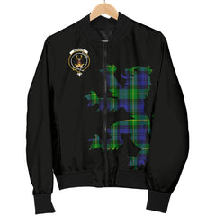 Gordon Tartan Bomber Jacket Lion & Thistle