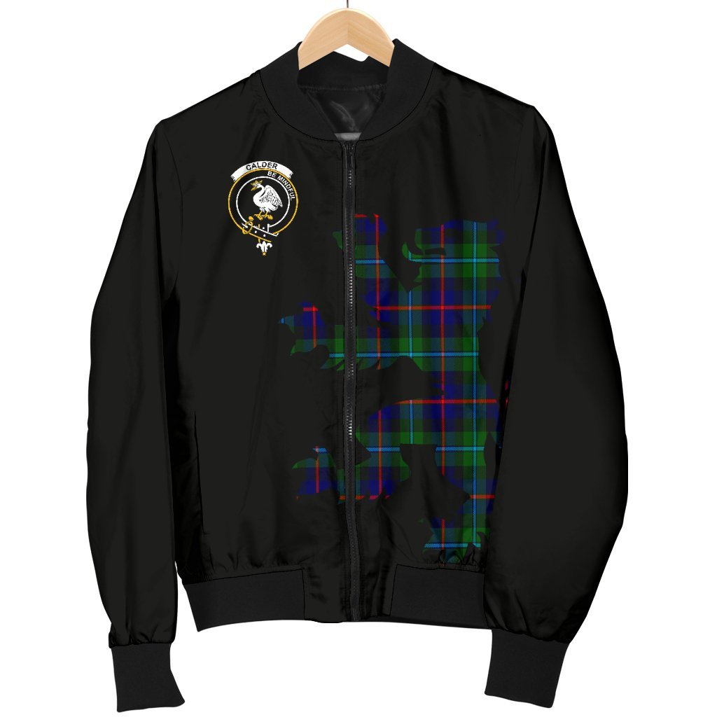 Calder Tartan Bomber Jacket Lion & Thistle