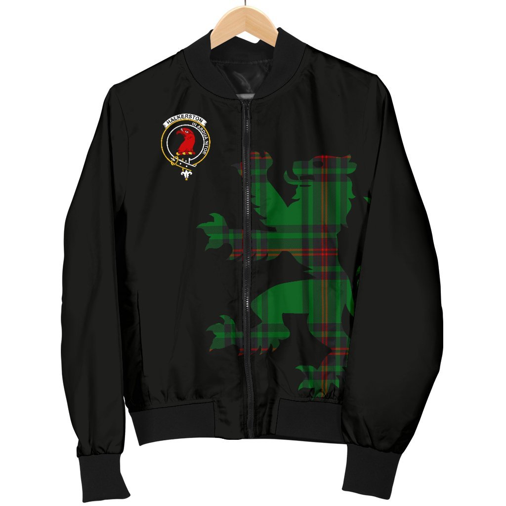 Halkerston Tartan Bomber Jacket Lion & Thistle