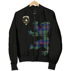 Wood Tartan Bomber Jacket Lion & Thistle