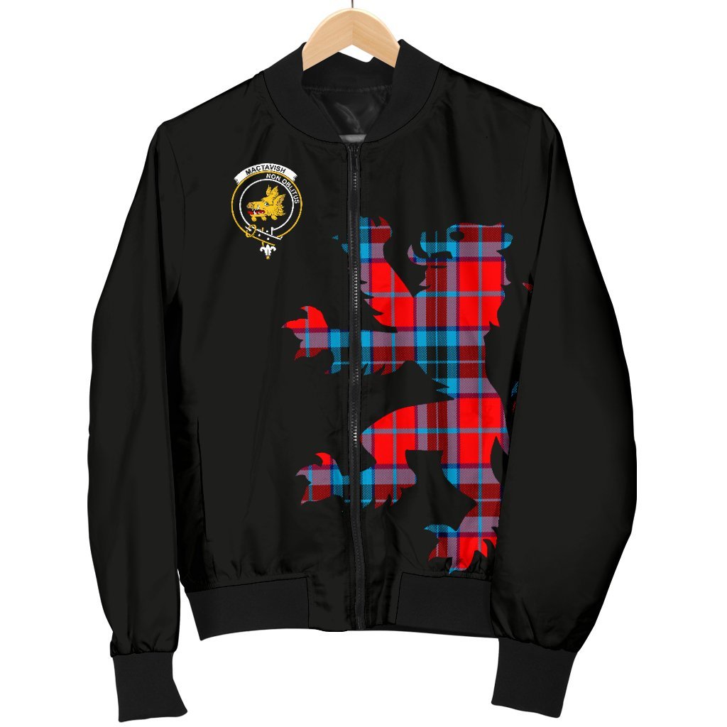 MacTavish Tartan Bomber Jacket Lion & Thistle