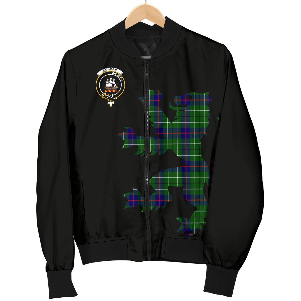 Duncan Tartan Bomber Jacket Lion & Thistle