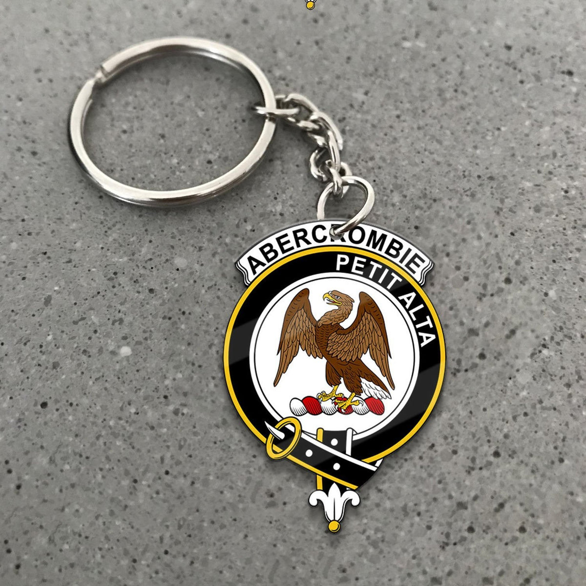 Abercrombie Crest Keychain