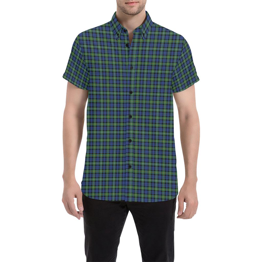 Campbell Family Tartan Men Shirt