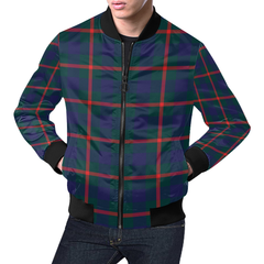 Agnew Family Modern Tartan Bomber Jacket