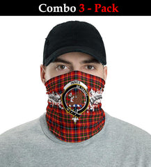 Innes Tartan Crest Neck Gaiter - Bandana