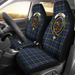 Baird Family Tartan Crest Car seat cover