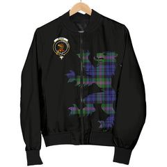 Baird Family Tartan Crest Bomber Jacket