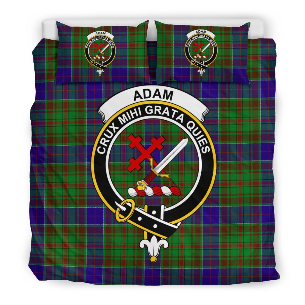 Adam Family Tartan Crest Bedding Set