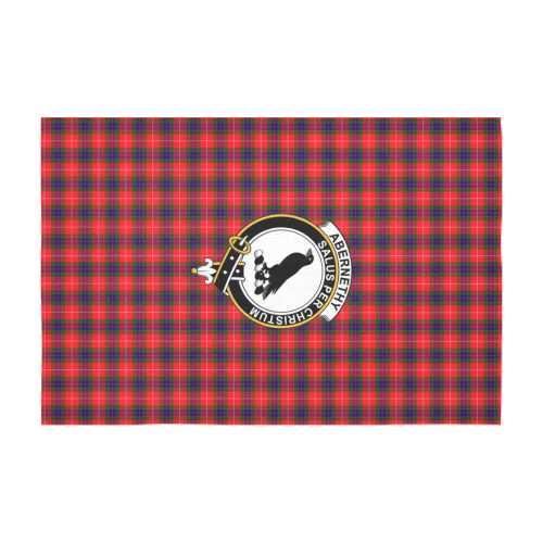 Abernethy Tartan Crest Tablecloth