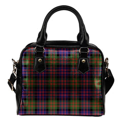 Macdonald Family Modern Tartan Crest Shoulder Handbags