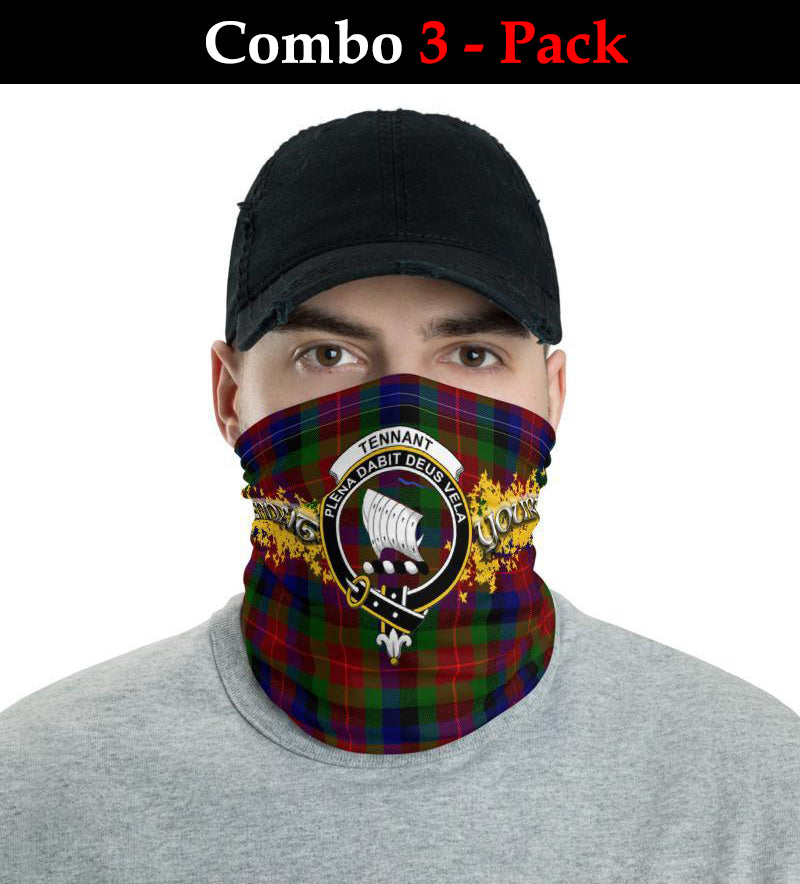 Tennant Tartan Crest Neck Gaiter - Bandana