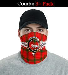 Macdonald Of Sleat Tartan Crest Neck Gaiter - Bandana