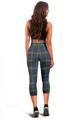 Campbell Family Modern Tartan Capris Leggings