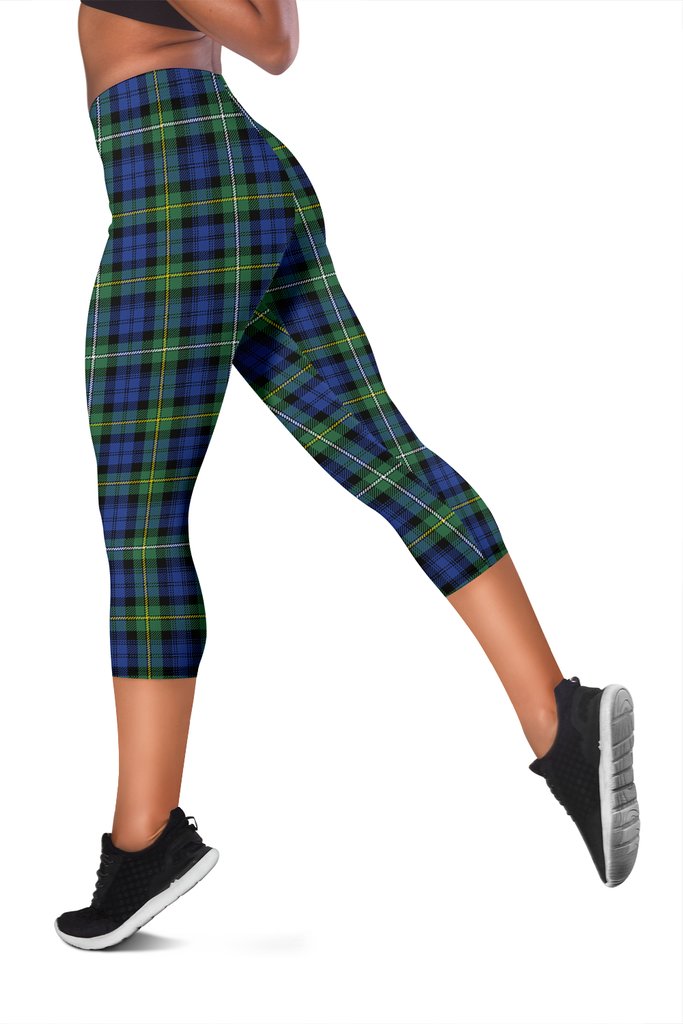 Campbell Argyll  Family Tartan Capris Leggings