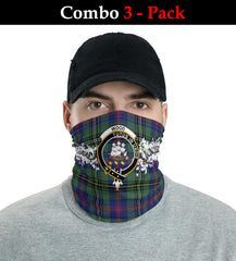 Wood Tartan Crest Neck Gaiter - Bandana