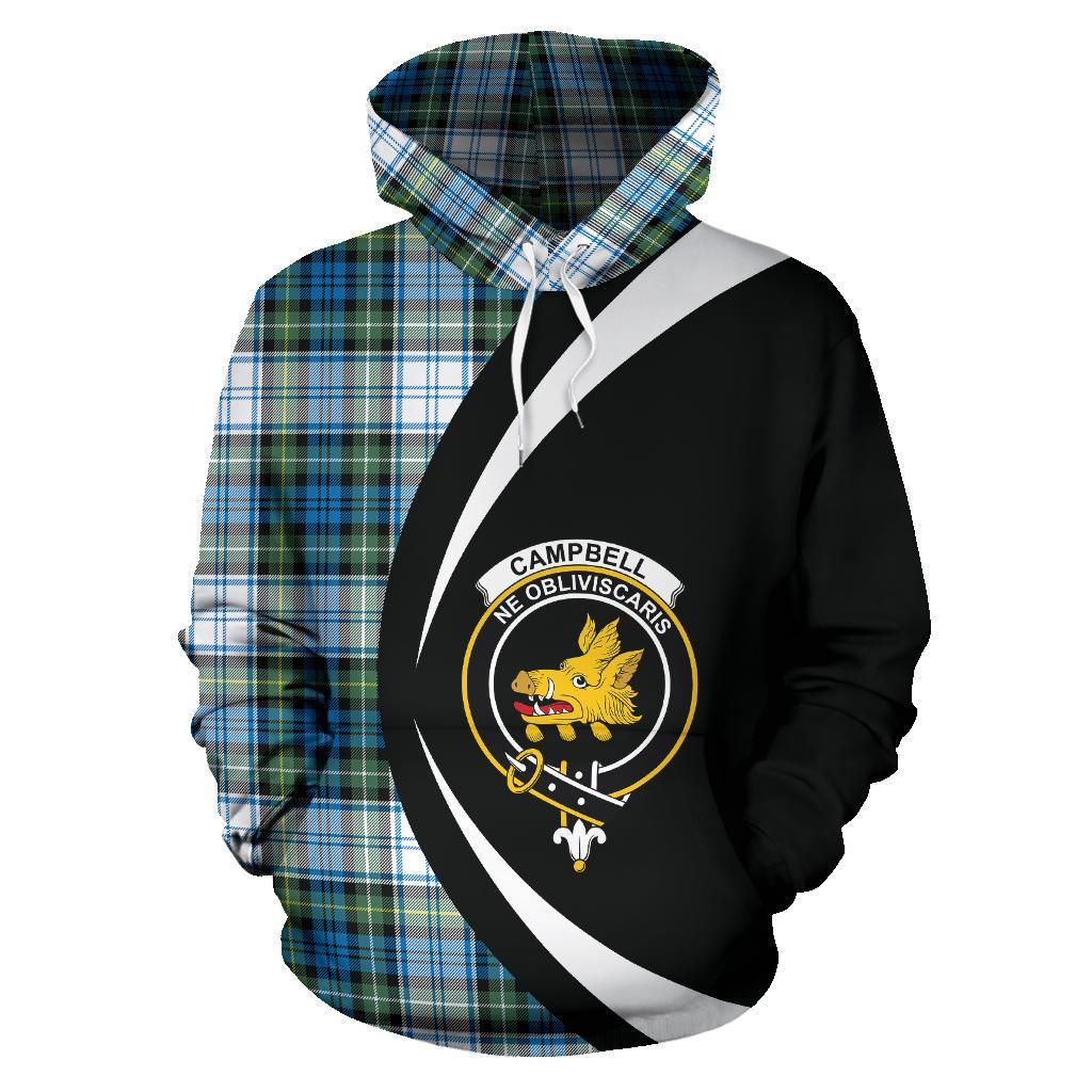 Campbell Dress Ancient Family Tartan Hoodie