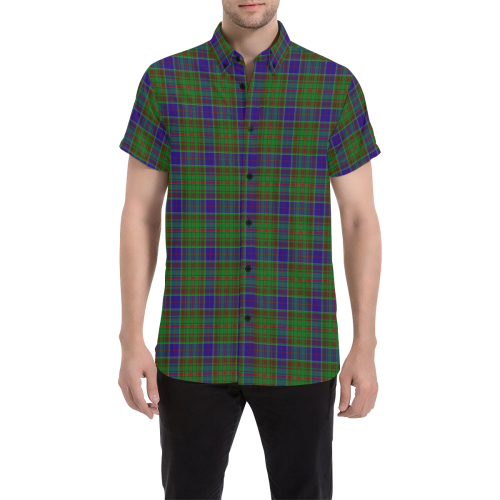 Adam Family Tartan Men Shirt