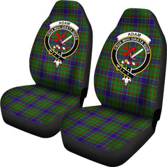 Adam Family Tartan Crest Car seat cover