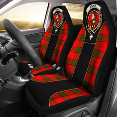 Adair Family Tartan Crest Car Seat Cover - Special Version