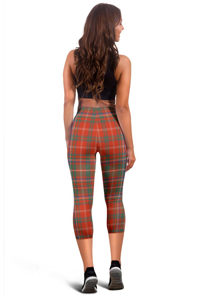 MacDougall Family Ancient Tartan Capris Leggings