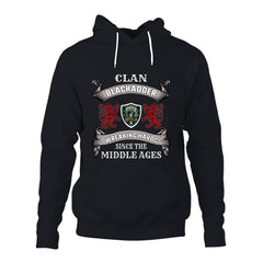 Blackadder Family Tartan - 2D Unisex Hoodie