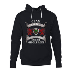 Crosbie Family Tartan - 2D Unisex Hoodie