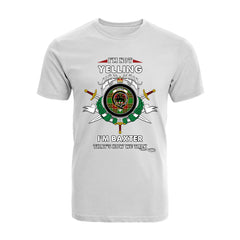 Baxter Tartan Crest T-shirt - I'm not yelling style