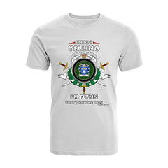 Flynn Tartan Crest T-shirt - I'm not yelling style