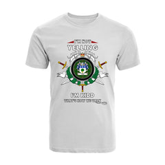 Kidd Tartan Crest T-shirt - I'm not yelling style