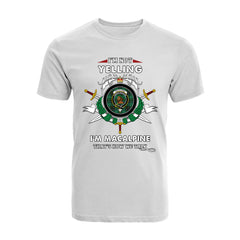 MacAlpine Tartan Crest T-shirt - I'm not yelling style