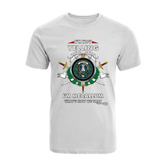 McCallum Tartan Crest T-shirt - I'm not yelling style