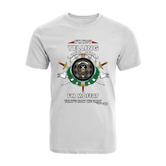 Moffat Tartan Crest T-shirt - I'm not yelling style