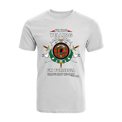 Turnbull Tartan Crest T-shirt - I'm not yelling style