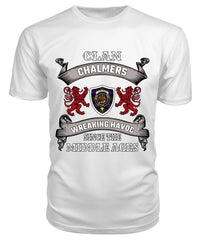 Chalmers Family Tartan - 2D T-shirt