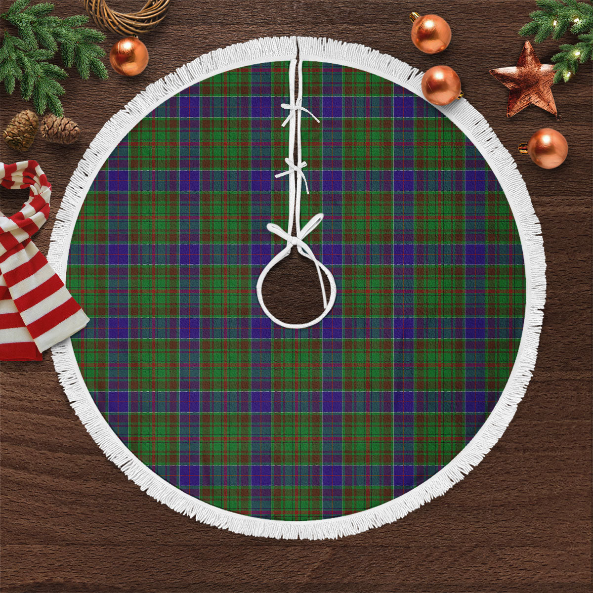 Adam Tartan Christmas Tree Skirt