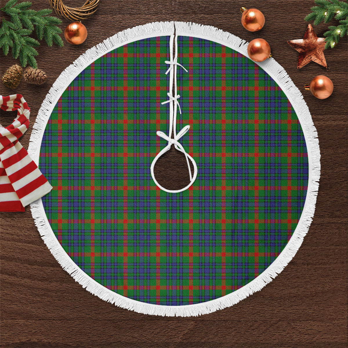 Aiton Tartan Christmas Tree Skirt