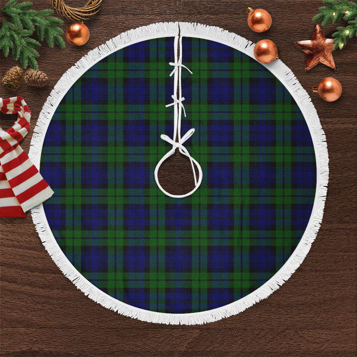 Campbell Modern Tartan Christmas Tree Skirt