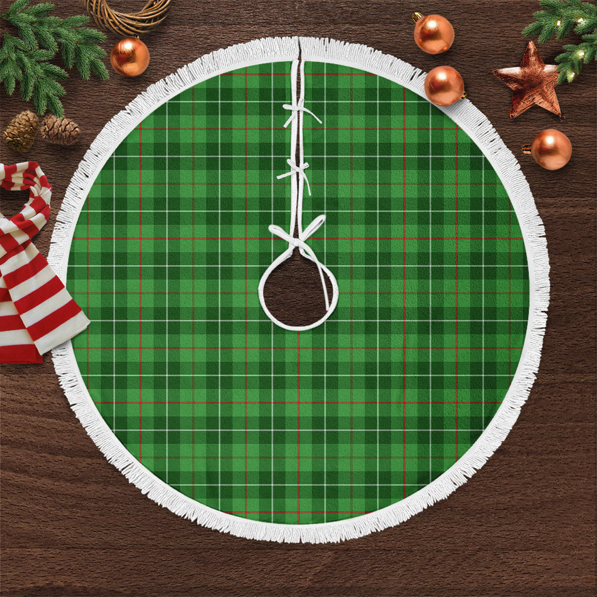 Clephan (or Clephane) Tartan Christmas Tree Skirt