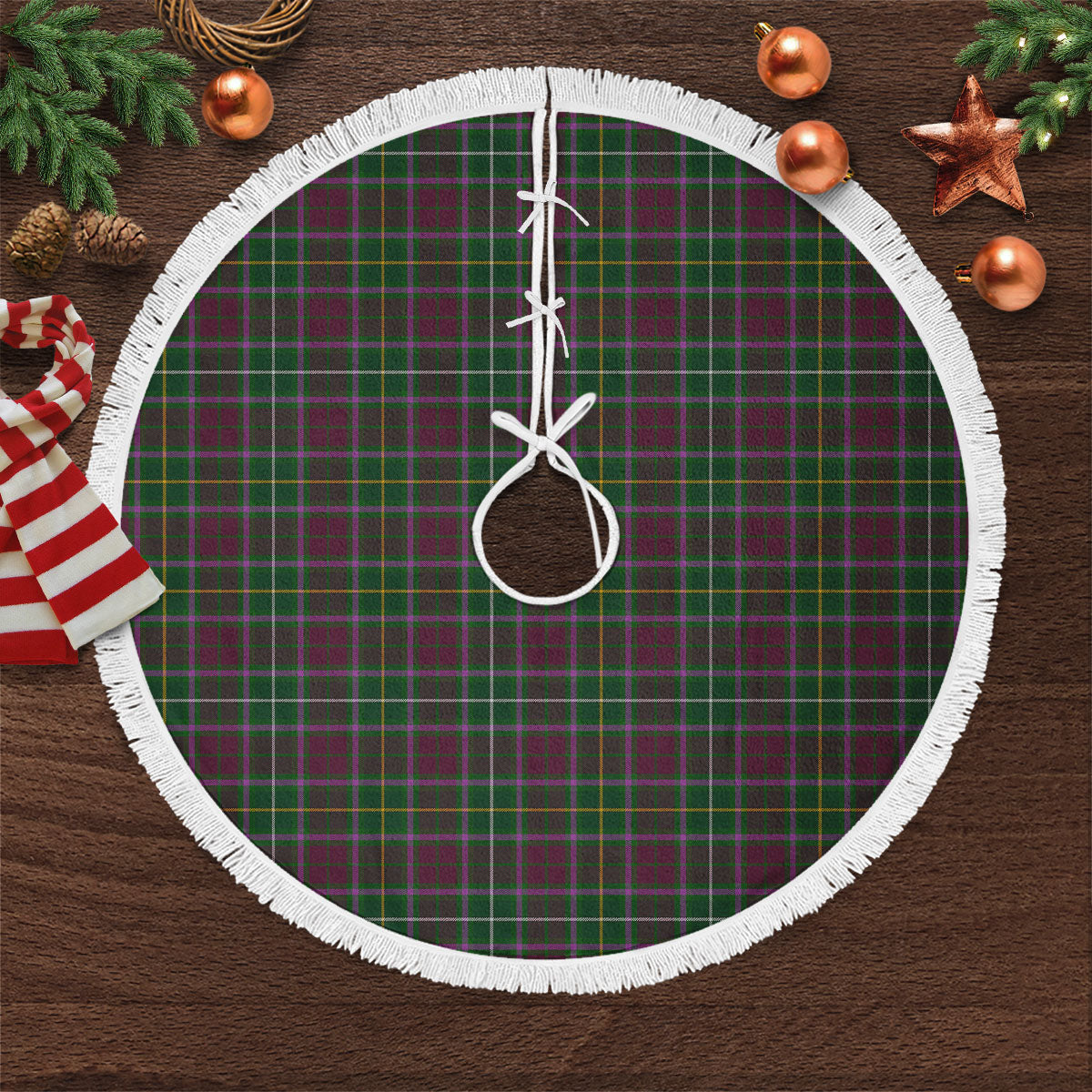 Crosbie (or Crosby) Tartan Christmas Tree Skirt