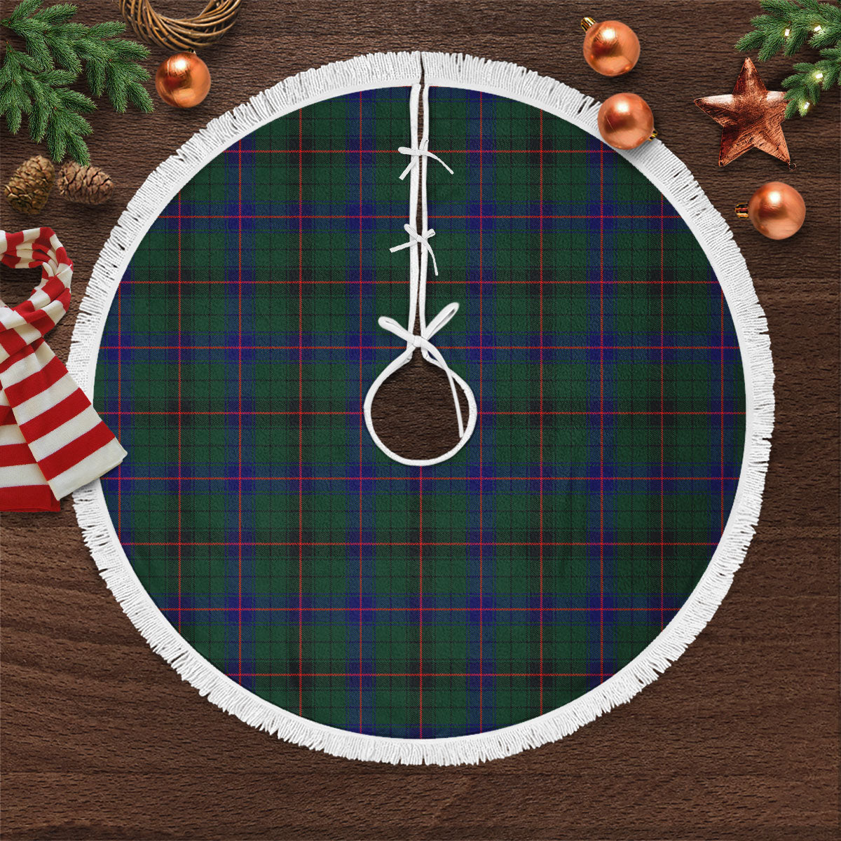 Davidson Modern Tartan Christmas Tree Skirt