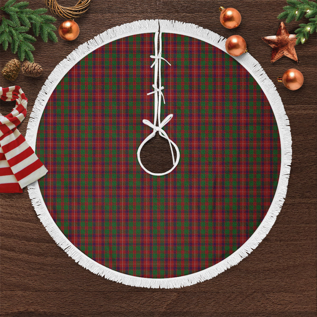 Ged Tartan Christmas Tree Skirt