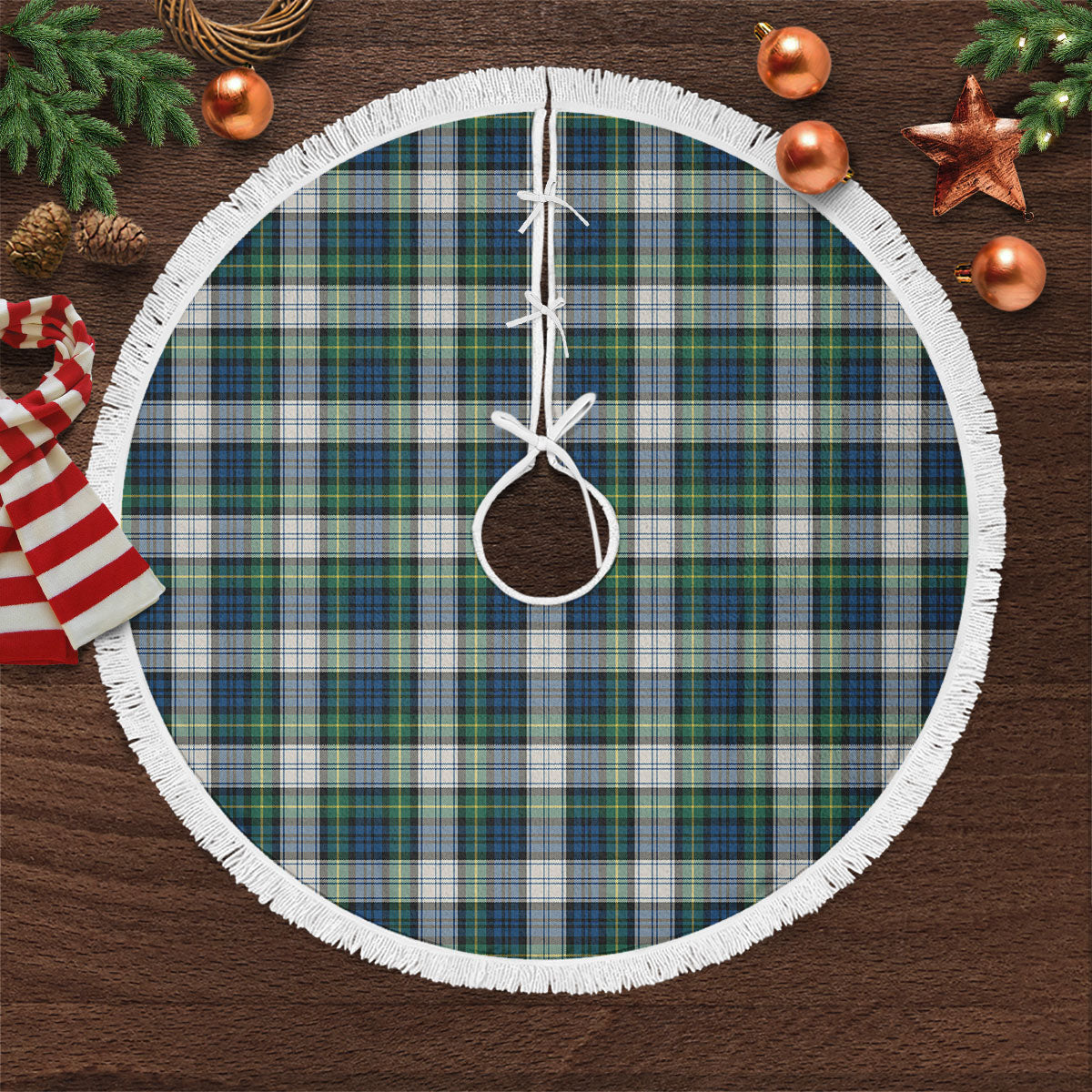 Gordon Dress Ancient Tartan Christmas Tree Skirt